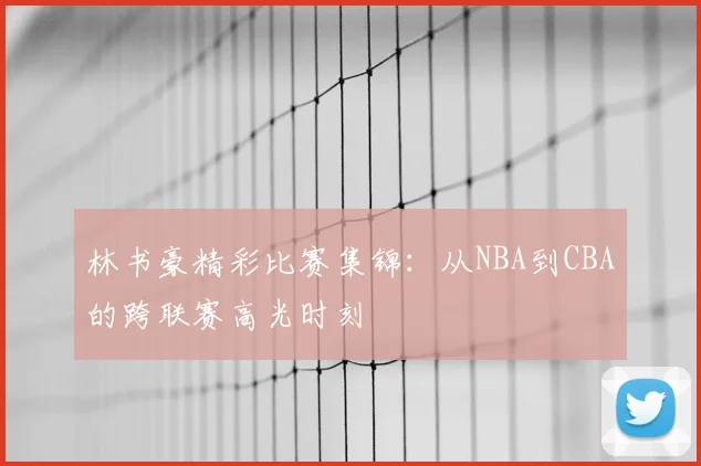 林书豪精彩比赛集锦：从NBA到CBA的跨联赛高光时刻